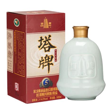 塔牌黄酒 绍兴花雕酒五年 500ml【价格 品牌 图片 评论】 酒仙网