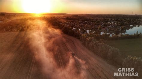 Lu P Tke I John Deere S I I Weizen Dreschen I Sonnenuntergang