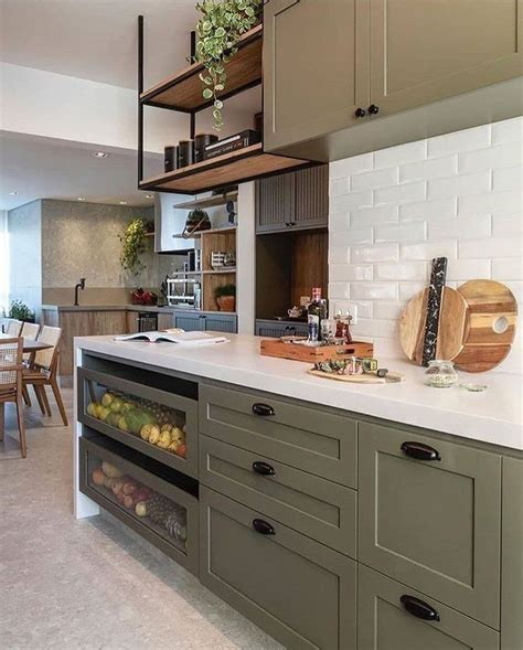 Cozinha Verde Inspira Es Em Diversos Tons Kitchen Decor