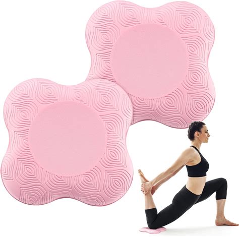 Fyihoxi 2 PCS Genouillères de Yoga Coussin de Genoux Yoga 20cm