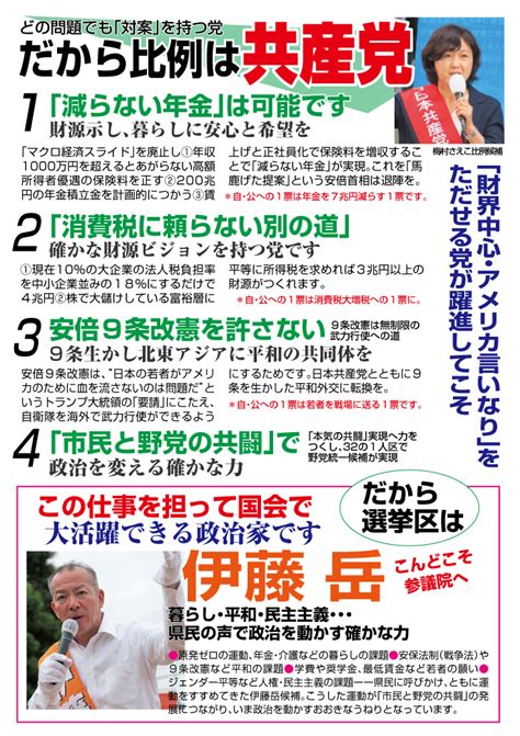 政策 日本共産党埼玉県委員会 ページ 2