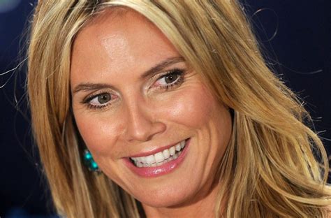 Appetizing Old Lady Supermodel Heidi Klum On The Eve Of Her Th Birthday Naked In The