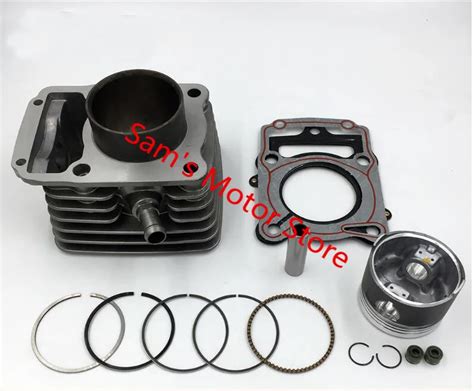 63 5MM 197CM3 LIFAN LF CG200 Motorcycle Cylinder Kits With Piston And