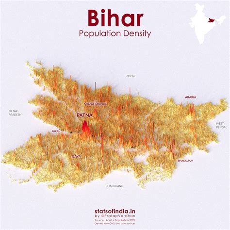 Bihar Map Bihar Map - Arline Nicholle