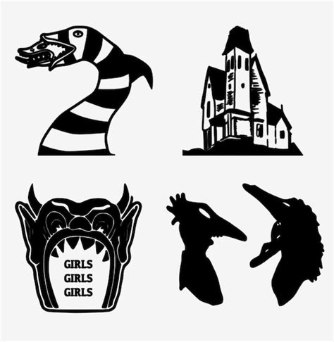 Beetlejuice Vinyl Decal Sticker Etsy