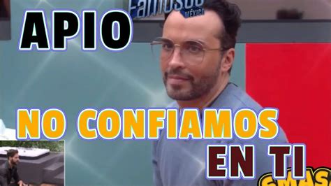 Le Deja Claro A Apio Que El Cuarto Infierno No Confian En El La Casa