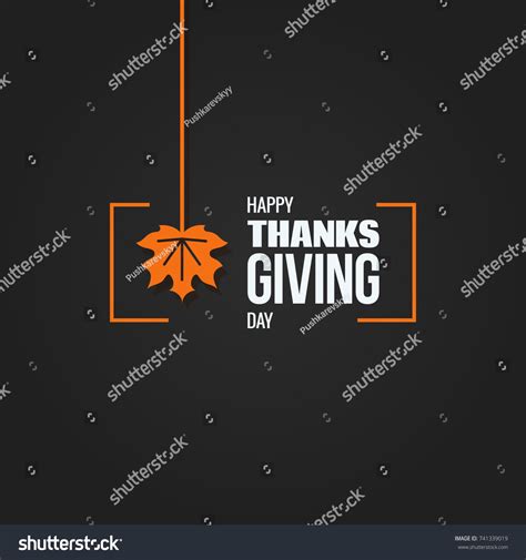 Thanksgiving Logo Design Background Stock Vector (Royalty Free ...