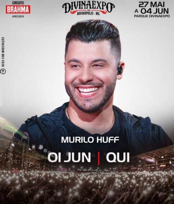 A revelação da música sertaneja Murilo Huff na Divinaexpo 2023 Jorge