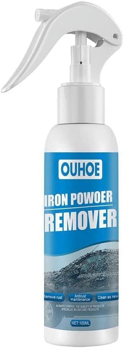 Iron Powder Remover For Car Car Instant Rust Removal Spray