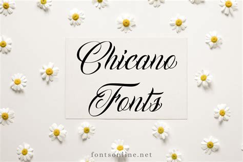 Chicano Fonts - Fonts Online Blog