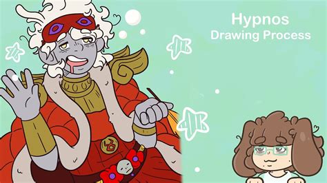 Hypnos Hades Fanart Drawing Process Youtube