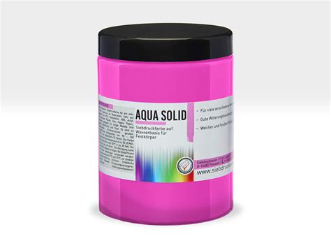 Siebdruck Fachhandel für Profis und Einsteiger AQUA SOLID Pink