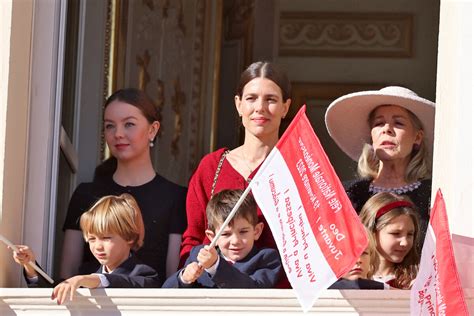 Photo La Princesse Alexandra De Hanovre Charlotte Casiraghi Et Son