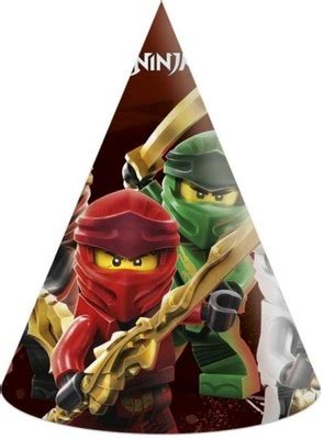 Lego Ninjago Zaproszenia Urodzinowe Szt Oficjalne