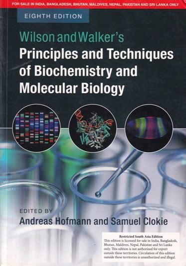 Principles And Techniques Of Biochemistry And Molecular Biology