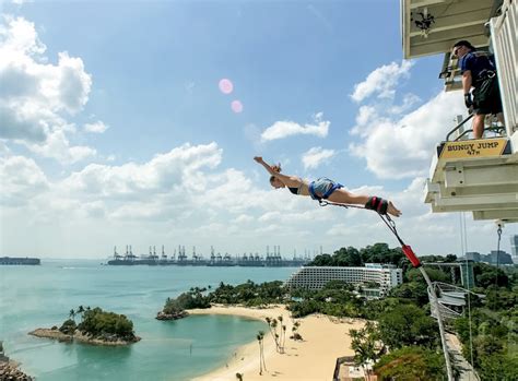 Bungy Jump The New Tandem Bungy At Skypark Sentosa Skypark Sentosa