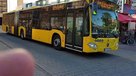 Mercedes Benz Citaro Der Ruhrbahn Auf Der Linie Es Am Duisburger Hbf