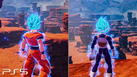 Dragon Ball Z Kakarot PS5 Goku Vegeta All Transformations