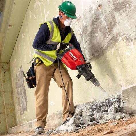 Hilti TE1000 Heavy Demolition Hammer Demolition Breaker Hire Here