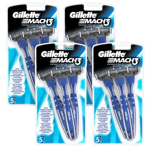 Gillette Mach Disposable Razors Pack Costco Uk