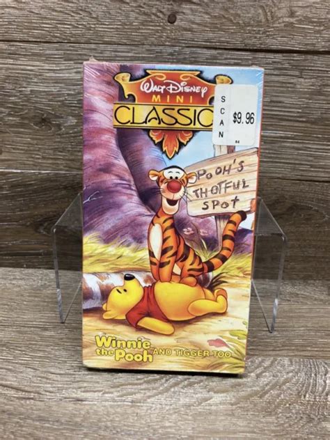 Disneys The Tigger Movie Vhs Video Tape Winnie Pooh Clamshell Case New