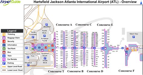 Hartsfield Jackson Airport Map ~ AFP CV