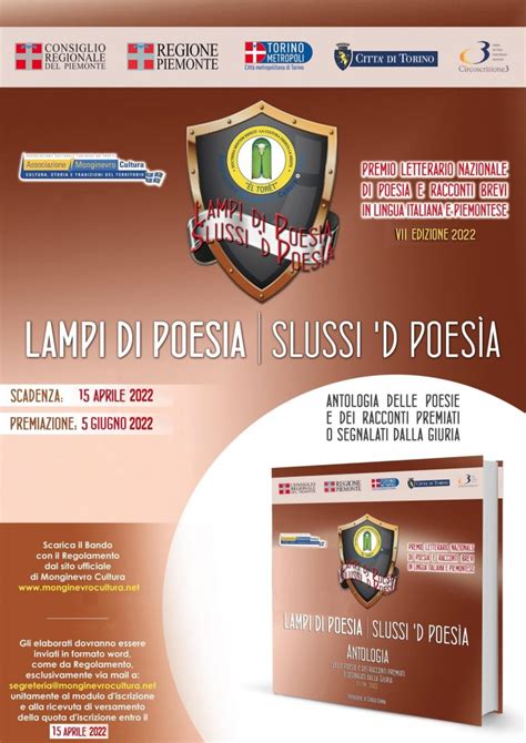 LAMPI DI POESIA SLUSI D POESÌA 2022 PREMIO LETTERARIO NAZIONALE 7