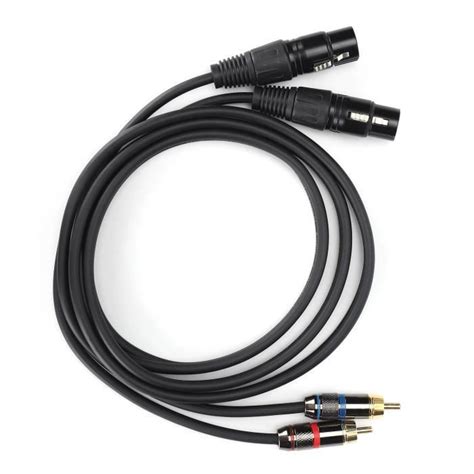 Sonew C Ble Double Xlr Femelle Vers Double Rca Jorindo Dual Xlr Femelle