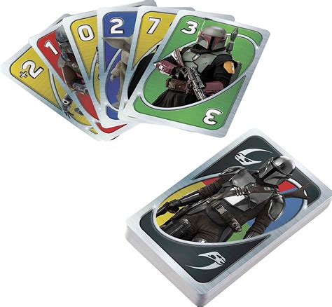 Jogo De Cartas Uno Star Wars The Mandalorian Blog De Brinquedo