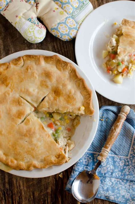 Easy Chicken Pot Pie Recipe Refrigerated Pie Crust And Simple Filling