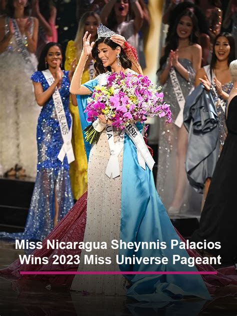 Miss Nicaragua Sheynnis Palacios Wins 2023 Miss Universe Pageant The