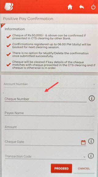 How To Submit Bank Of Baroda Positive Pay Online