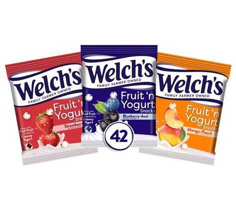 welchs fruit snacks fruit  yogurt variety pack bulk pack