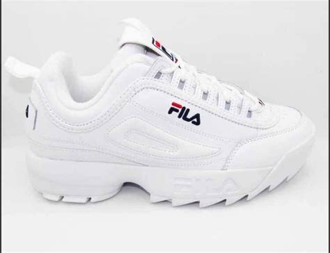 Venta Tenis Fila Todos Blancos En Stock