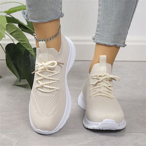 Rimocy Summer Women Breathable Sneaker Shoes Women Comfortable Mesh