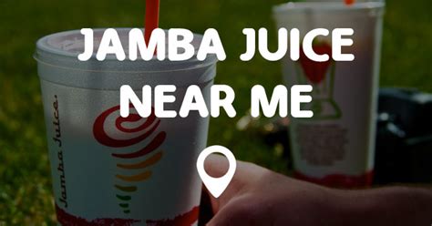 JAMBA JUICE NEAR ME MAP - Points Near Me