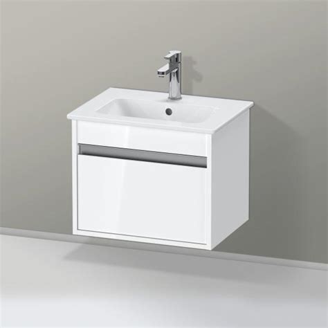 Duravit ME By Starck Lavabo Avec Meuble Sous Lavabo Ketho Compact Et 1