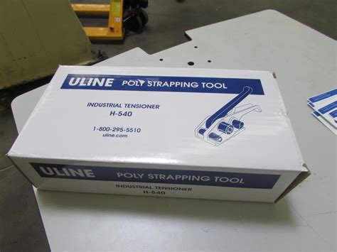 Machines Used | Uline H-540 Poly Strapping Tool