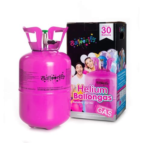 Helium Ballongas Einwegflasche F R Bis Zu Ballons Cm Oder Bis Z