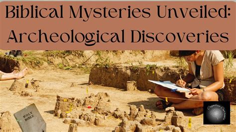 Biblical Mysteries Unveiled Archeological Discoveries YouTube