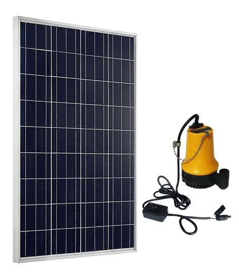 ECO WORTHY Solar Powered Pump Kit: 100W Solar Panel with Water Pump for ...