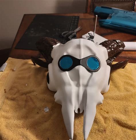 3D printer Vulcan Joseph Mask Cosplay Fire Force Anime • made with Prusa MK2・Cults