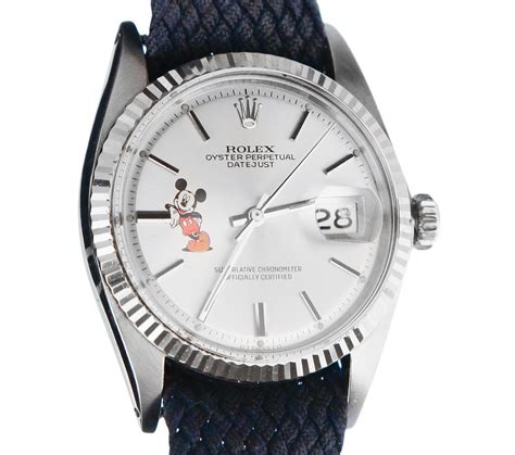 Rolex Oyster Perpetual Datejust Mickey Mouse Watch