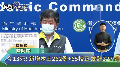 快新聞／本土新增262本土 65例校正回歸 總計327例 民視新聞影音 Line Today