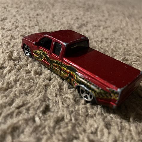 Hot Wheels 1997 Customized C3500 Chevy Pickup Diecast Toy Truck Burgundy Ebay