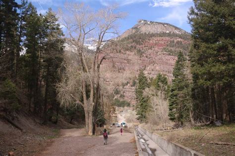 Cascade Falls - A Waterfall with Mining Relics in Ouray