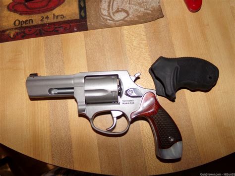 Taurus 357 Mag Revolver Model 605 3 Barrel Single Double Action Revolvers At