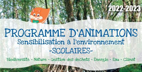 Sensibilisation à l environnement Gâtine Racan