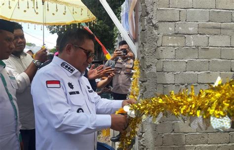 Wali Kota Martentaha Resmikan Proyek Pembangunan Sarana Dan Prasarana