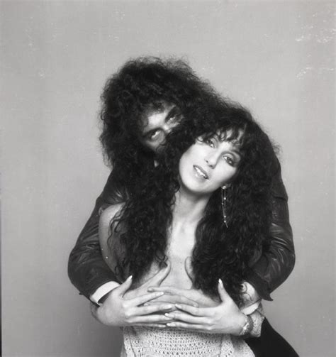 Cher and Gene Simmons photographed by Harry... - Eclectic Vibes